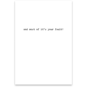 NEW Greeting Card - Through Much - 70358