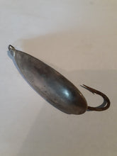 Load image into Gallery viewer, VINTAGE Johnson&#39;s Silver Minnow Spoon Fishing Lure - medium
