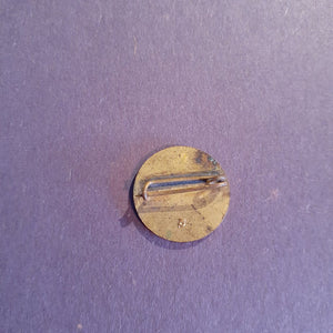 VINTAGE Girl Scouts Blue Clover Lapel Pin