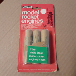 Vintage Estes Model Rocket Engines