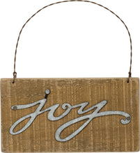 Load image into Gallery viewer, NEW Slat Sign - Joy - 34869
