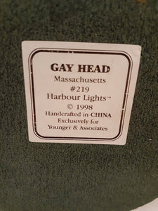 Harbour Lights Gay Head, MA Lighthouse w/Box