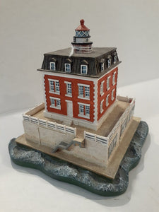 Danbury Mint Historic American Lighthouses II Collection: "New London Ledge Lighthouse" WITH BOX