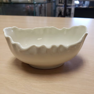 Vintage White Candy Dish
