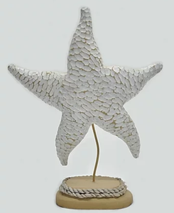 NEW Wood Starfish on a Stand - 21503