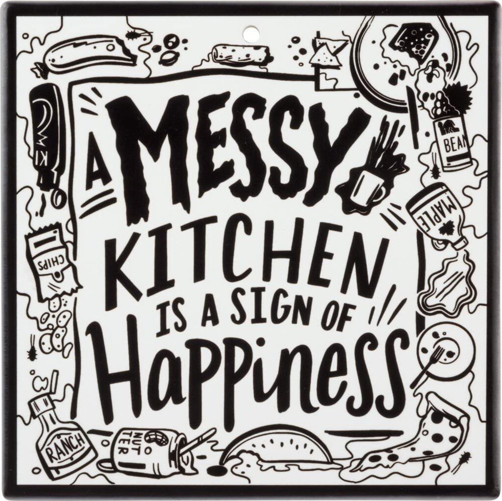NEW Trivet-Messy Kitchen - 35735