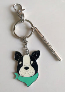 NEW Key Ring with Charms - Dog