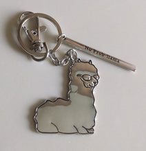 Load image into Gallery viewer, NEW Key Ring with Charms - Llama
