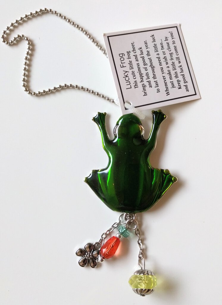 NEW Key Chain - Lucky Frog