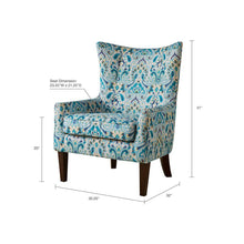 Load image into Gallery viewer, NEW Carissa Shelter Wing Chair - Multi
