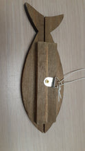 Load image into Gallery viewer, NEW Pallet Wood Fish - Teal - 34511c

