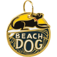 Load image into Gallery viewer, NEW Collar Charm - Beach Dog - 100368
