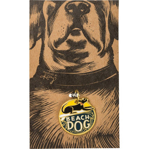 NEW Collar Charm - Beach Dog - 100368