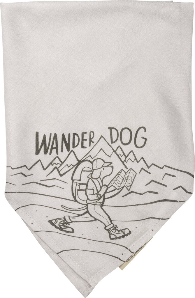 NEW Sm Pet Bandana - Wander Dog - 100570