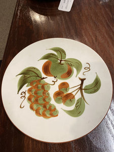 Vintage 10" Stangl Pottery Orchard Song Plate