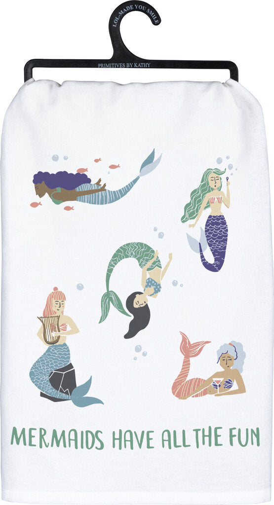 NEW Dish Towel - Mermaid - 103642