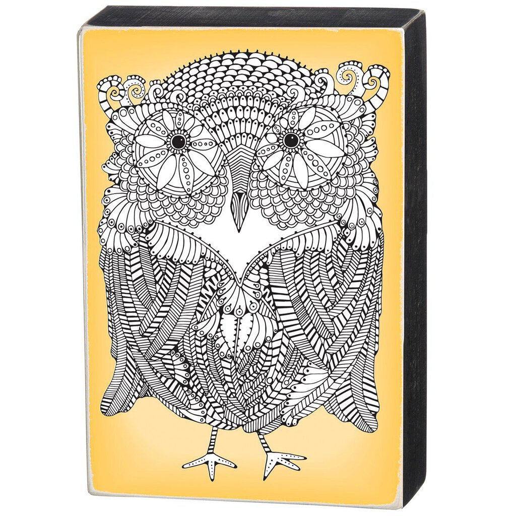 NEW - Color Sign - Owl - 32195