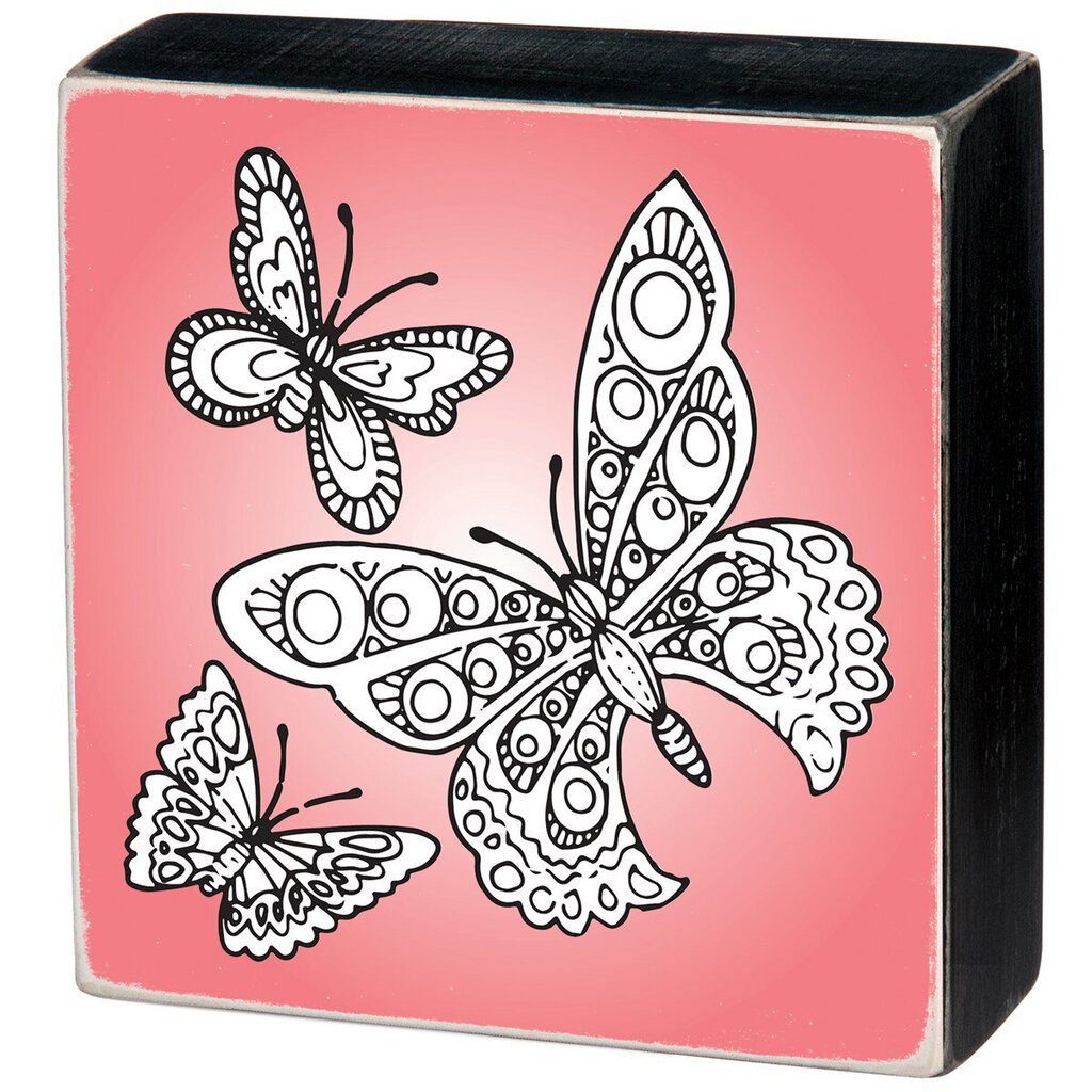 NEW - Color Sign - Butterflies - 32201