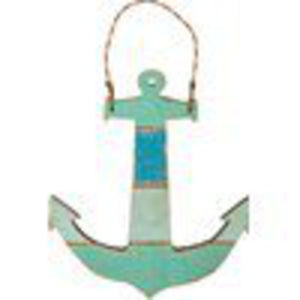 NEW - Slat Ornament - Anchor - 100539a