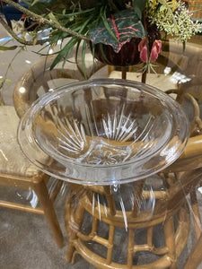 Vintage Clear Glass Bowl