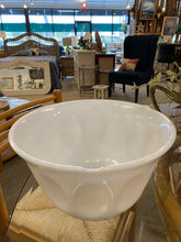 Load image into Gallery viewer, Vintage Milk Glass Punch Bowl and 12 Punch Glasses
