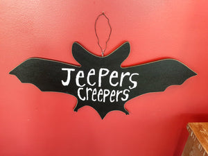 NEW Jeepers Creepers Bat Sign