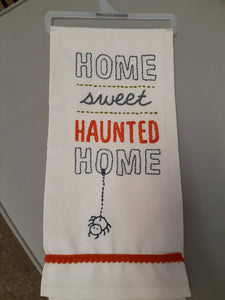 NEW Dish Towel - Sweet Haunted - 31851