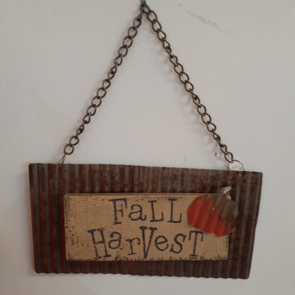 NEW 9.5x5 Salvage Sign - Fall Harvest