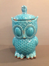 Load image into Gallery viewer, NEW Owl Cookie Jar Med.
