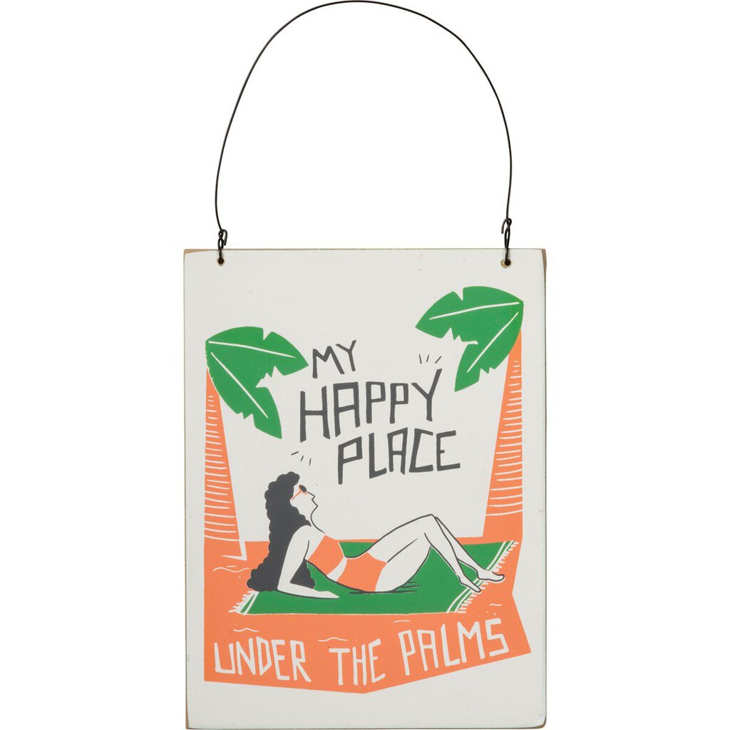 NEW Hanging Decor - My Happy Place - 103656