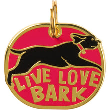 Load image into Gallery viewer, NEW Collar Charm - Live Love Bark - 100341
