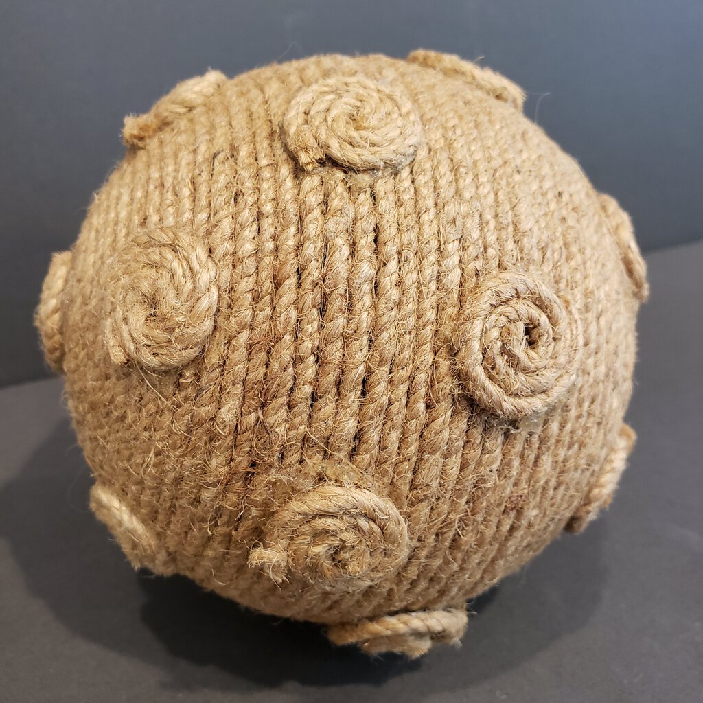 Dotted Jute Ball - 13345 - Made in India - 5