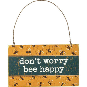 NEW Ornament - Don't Worry Bee Happy - 108846
