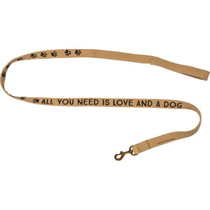 NEW Dog Leash - All You Need Is Love And A Dog - 39829
