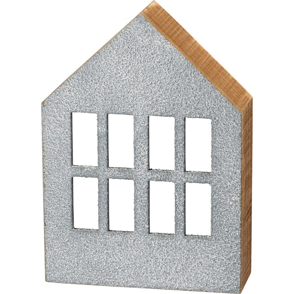 NEW Shaped Box Sign - Gray House - 103748