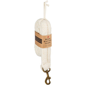 NEW Dog Leash - Cream Knitted - 100386