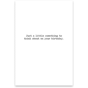 NEW Greeting Card - Just A Little - 73033