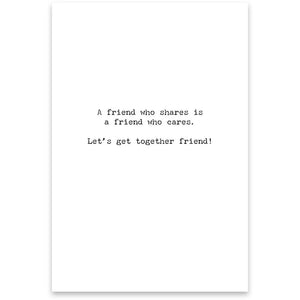 *NEW Greeting Card - Friend Indeed - 73035