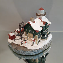 Load image into Gallery viewer, Harbour Lights Christmas 2001 Michigan City, IN Lighthouse w/Box
