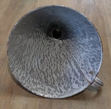Load image into Gallery viewer, Vintage Large Gray Graniteware Funnel
