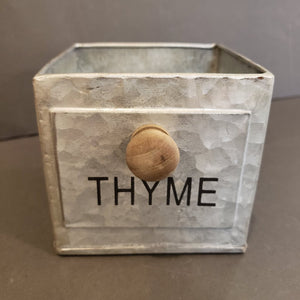 Galvanized Thyme Planter Box