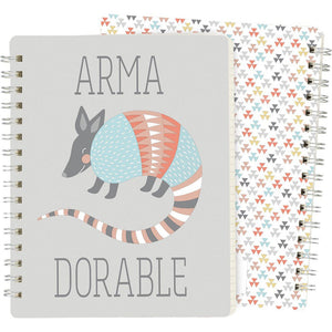NEW Spiral Notebook - Arma Dorable - 106376