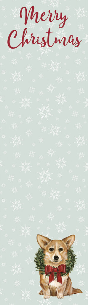 NEW List Notepad - Merry Christmas Corgi - 100624