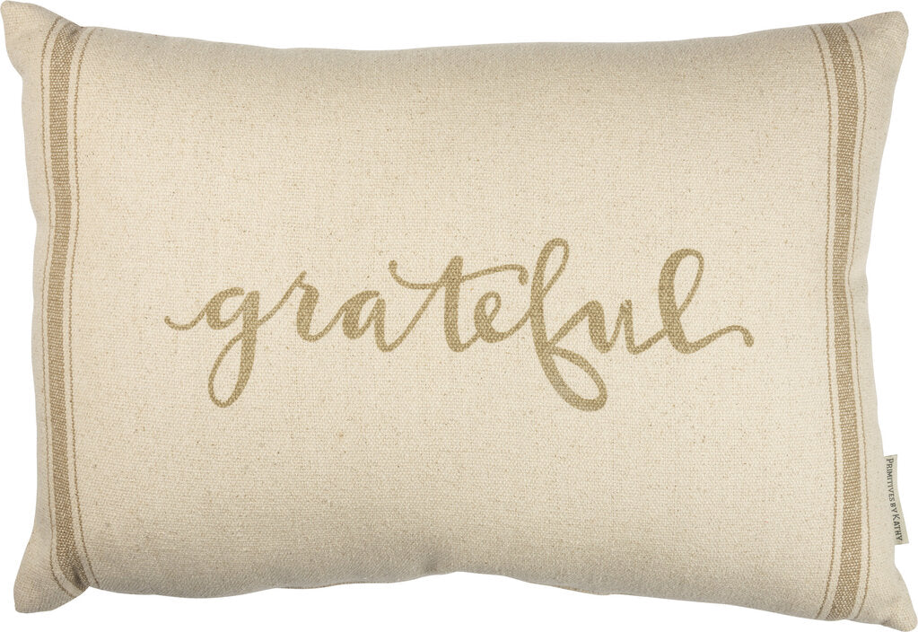 NEW Pillow - Grateful - 102989