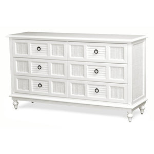 NEW Key West - 6 Drawer Dresser - Cottage White *NS Starboard Home NEW Key West - 6 Drawer Dresser - Cottage White *NS Starboard Home