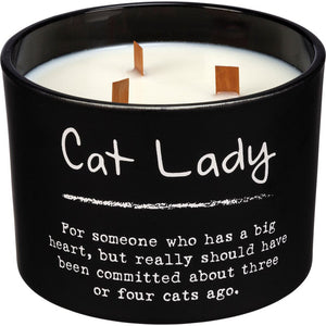 NEW Jar Candle - Cat Lady - 108891