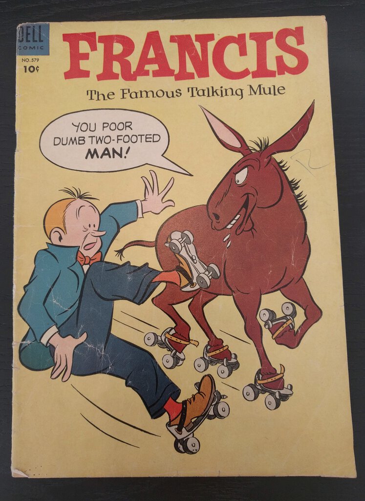Vintage Dell Comic Book - Francis 1954
