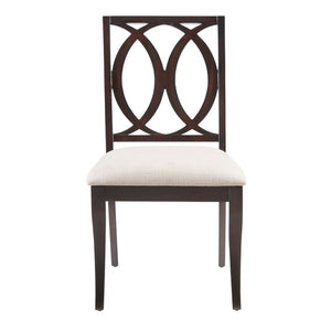 NEW Pair of Cooper Dining Chairs - Linen/Ebony