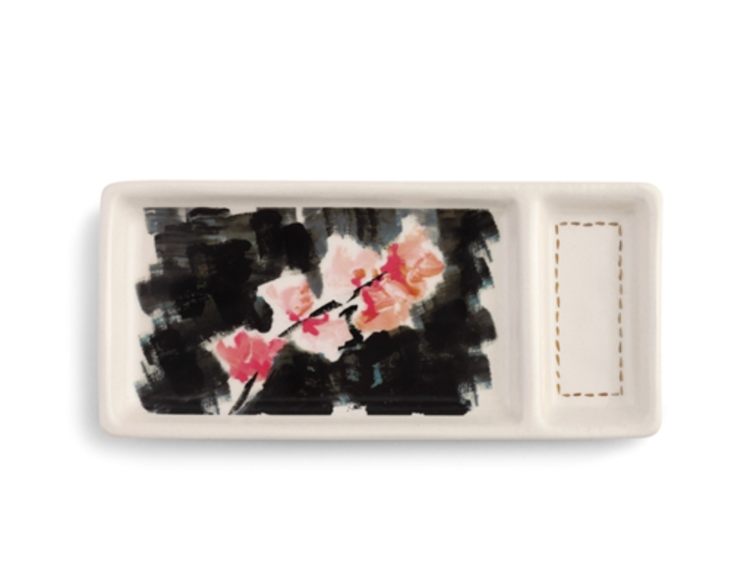 NEW Lori Siebert Trinket Tray - Painterly Floral 1004250298