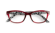Load image into Gallery viewer, NEW Red Cheetah Readers +1.75 with Microfiber Cloth Case1004250406

